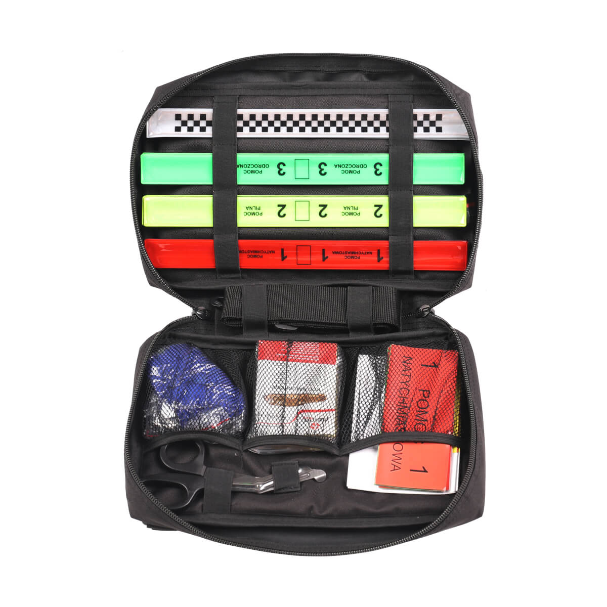 Zestaw podstawowy triage w torbie