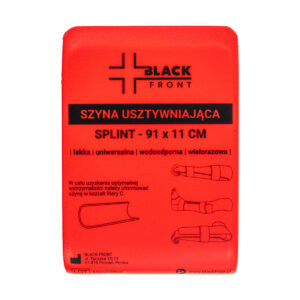 Szyna unieruchamiająca SPLINT 11x91 cm, kolor czerwony