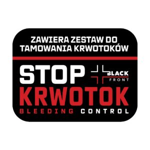 Tablica informacyjna - STOP KRWOTOK 22 x 30 cm
