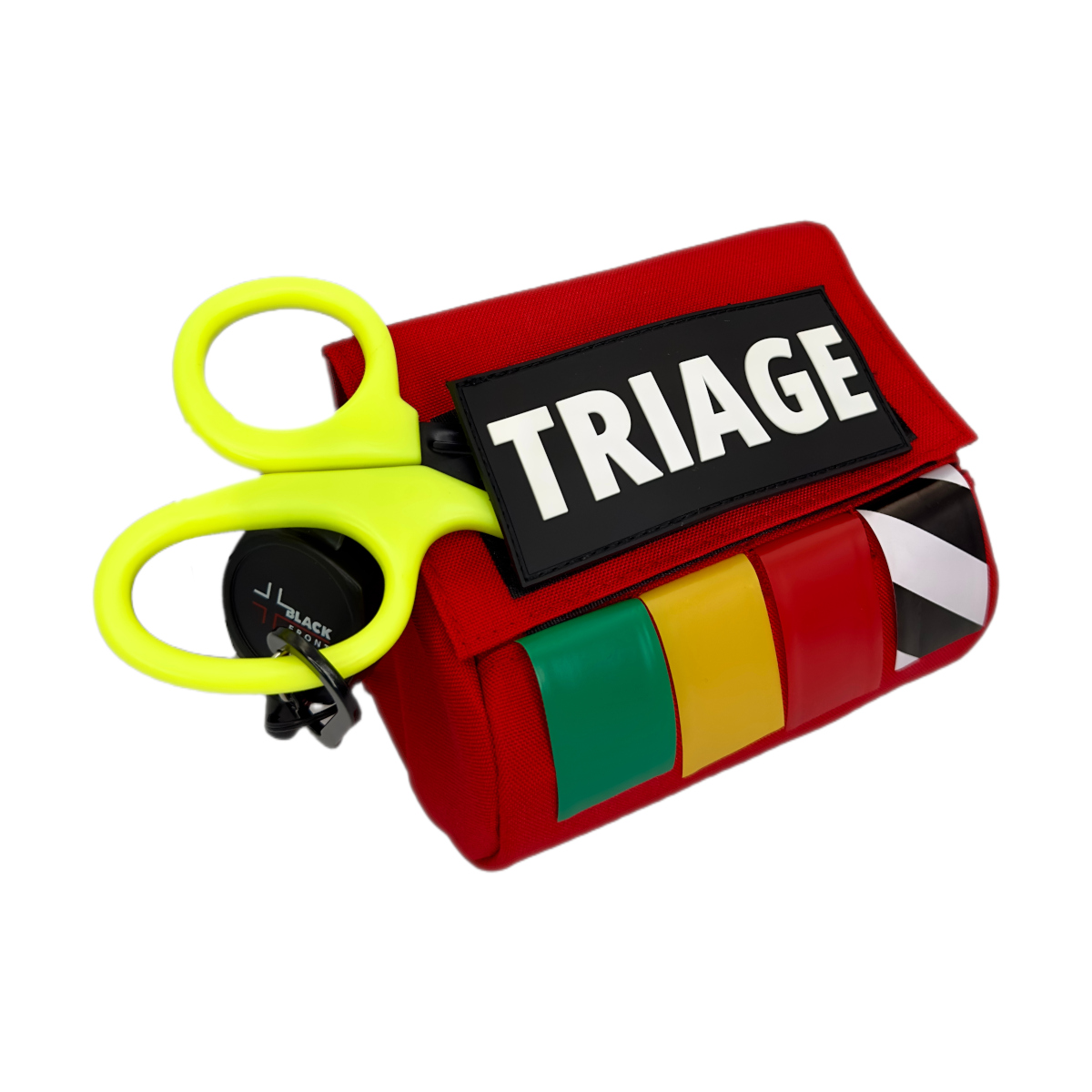 Zestaw do segregacji TRIAGE GO, kolor czerwony - obrazek 2
